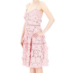 Michael kors lace dress Carnation Pink. Size 4 - NWT $325